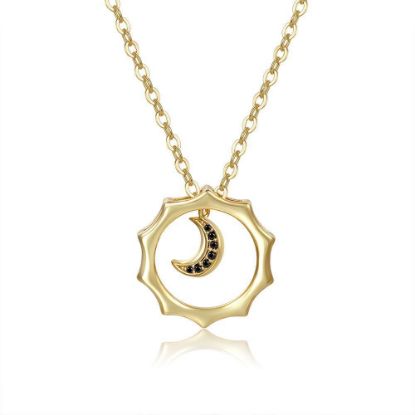 Picture of New Star Moon Couple Necklace